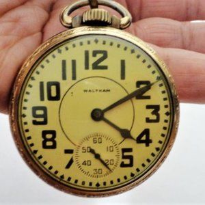 Waltham Pocket Watch-Vintage